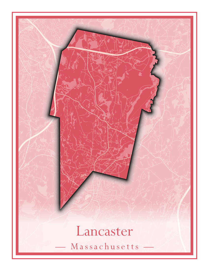 Massachusetts Towns - Street Map (Kingston - Lanesborough)