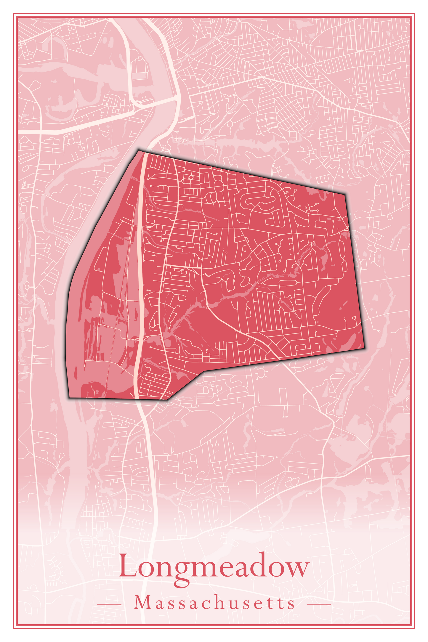 Massachusetts Towns - Street Map (Lincoln - Lowell)