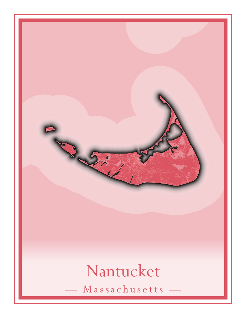 Massachusetts Towns - Street Map (Nantucket - New Ashford)