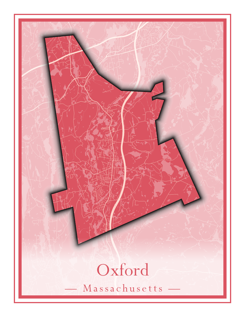 Massachusetts Towns - Street Map (Otis - Paxton)