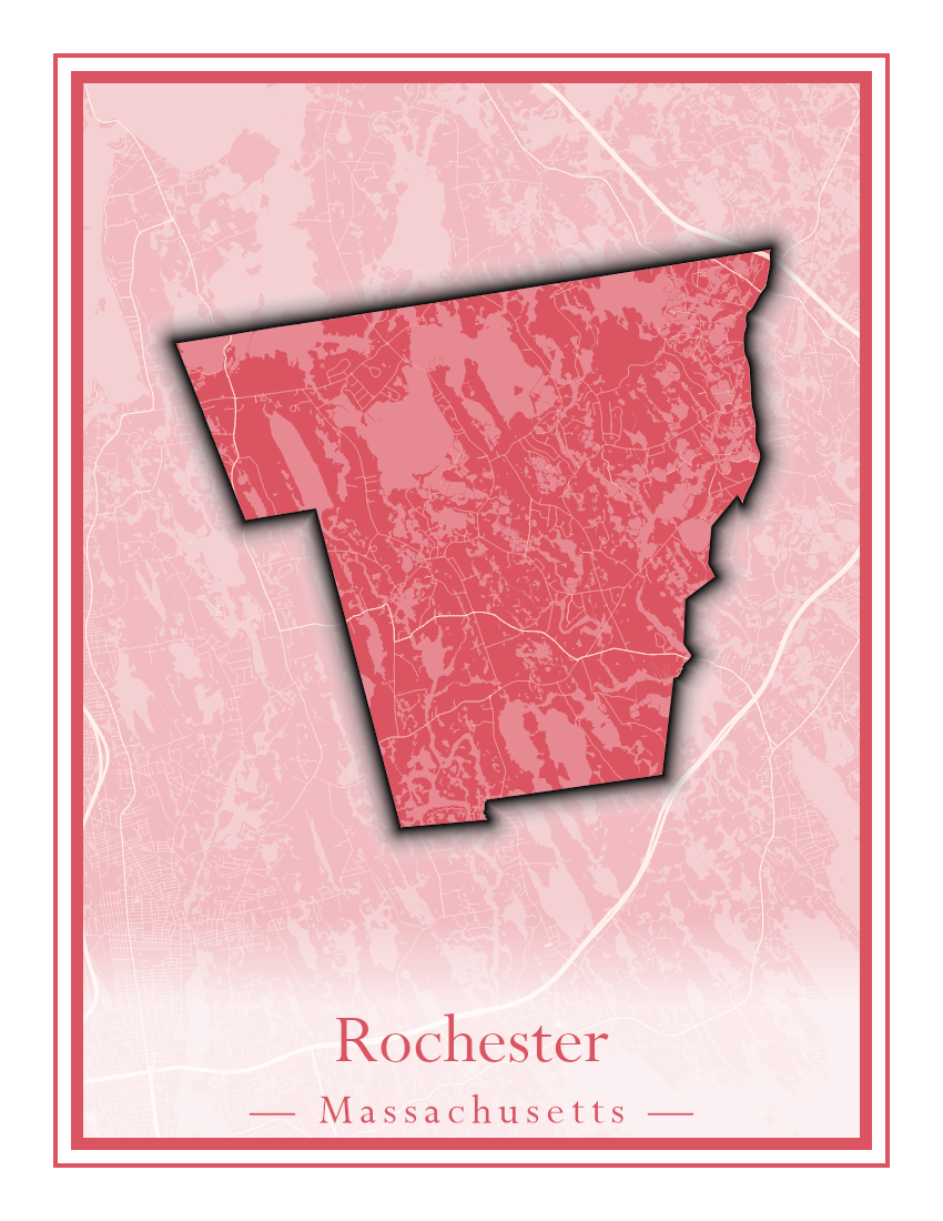 Massachusetts Towns - Street Map (Richmond - Rockport)